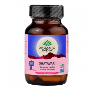 Шатавари Органик Индия (Shatavari Organic India), 1 упаковка по 60 капсул